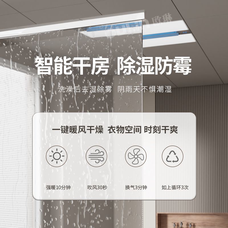 Smart 3-in-1 Bathroom Ceiling  - огляд і ціна Smart Home Ventilation