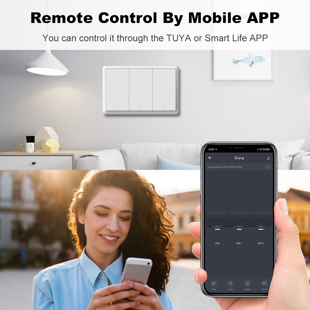 MANHOT ZigBee3.0 Smart Switch  - огляд і ціна Smart Home Internet