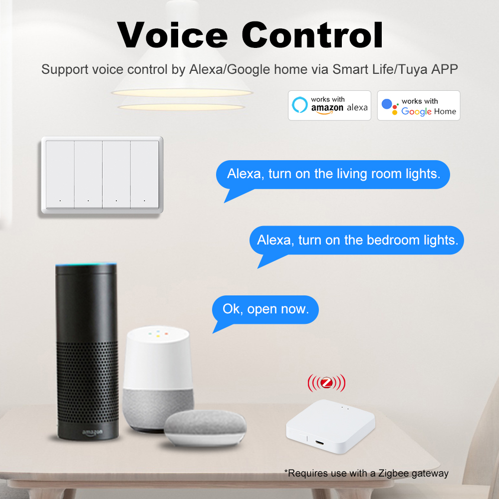 MANHOT ZigBee3.0 Smart Switch  - огляд і ціна Smart Home Internet