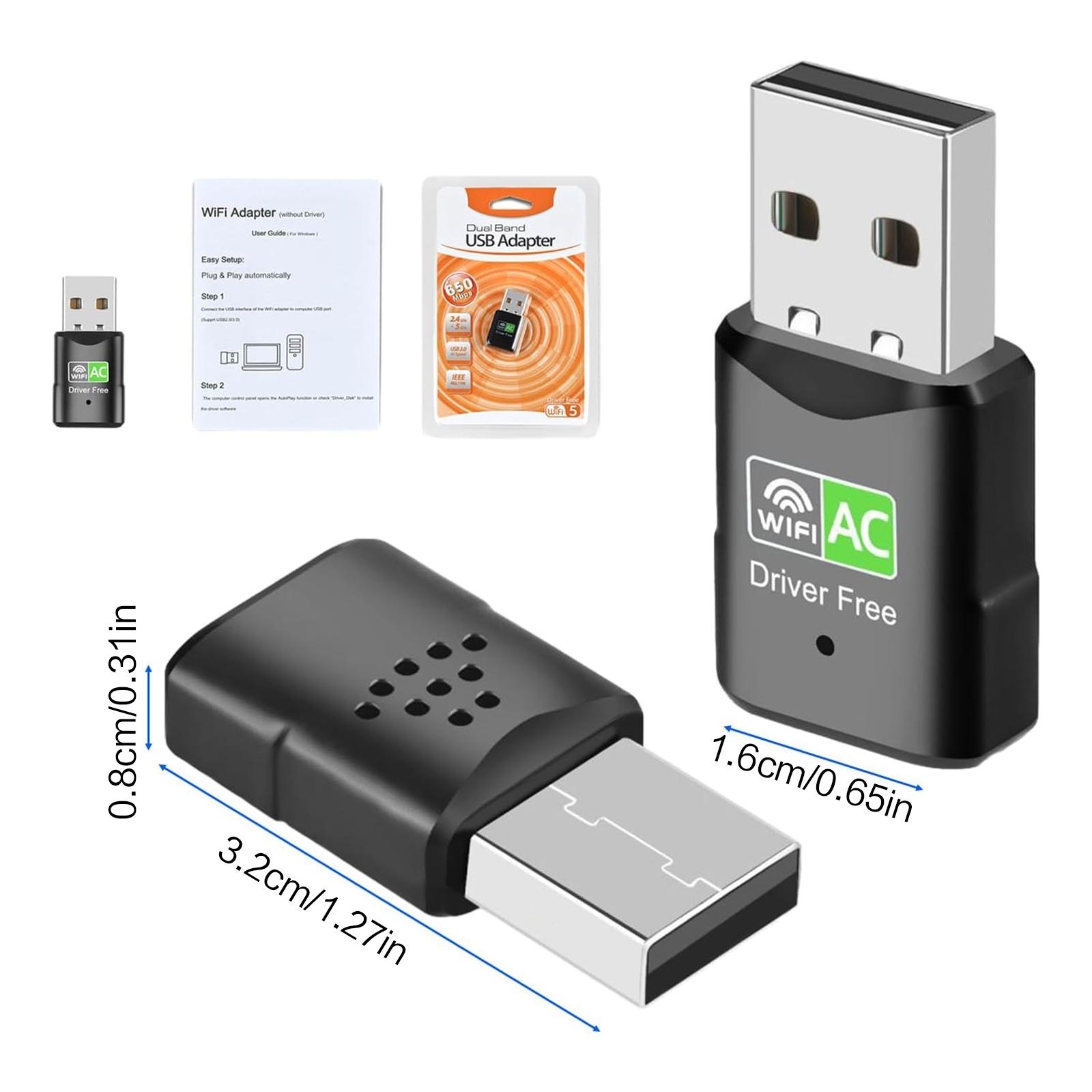 AC600 USB WiFi Adapter, Dual B - огляд і ціна Smart Home For Pc
