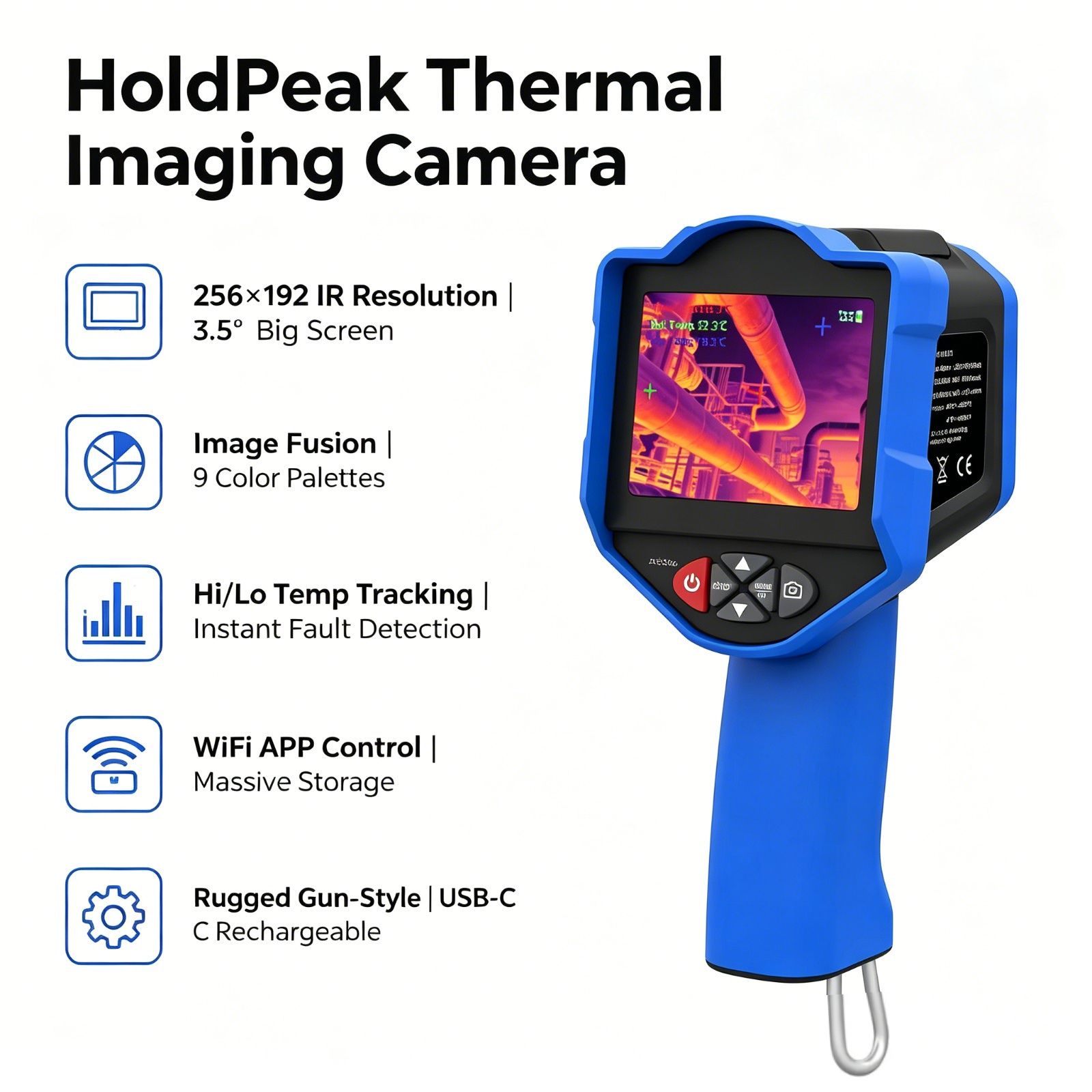 HoldPeak Thermal Imaging Camer - огляд і ціна Smart Home Hvac