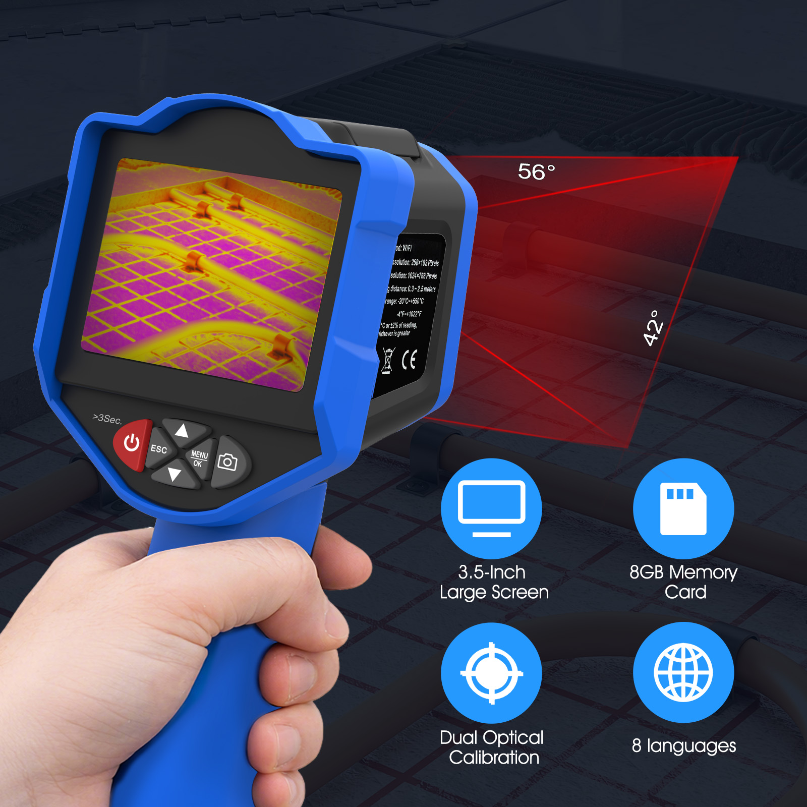 HoldPeak Thermal Imaging Camer - огляд і ціна Smart Home Hvac