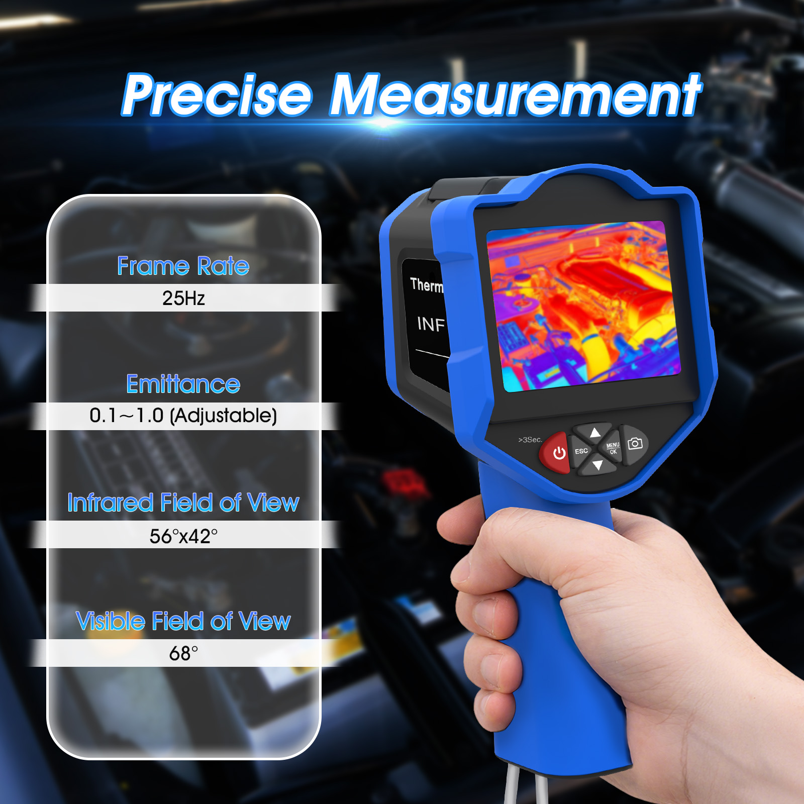HoldPeak Thermal Imaging Camer - огляд і ціна Smart Home Hvac